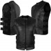 ARD Champs™ Men's Swat Motorcycle Biker Leather Vest with Adjustable Sides